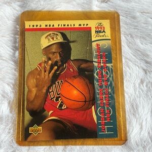 1993 Upper Deck Michael Jordan NBA Finals MVP Trading Card